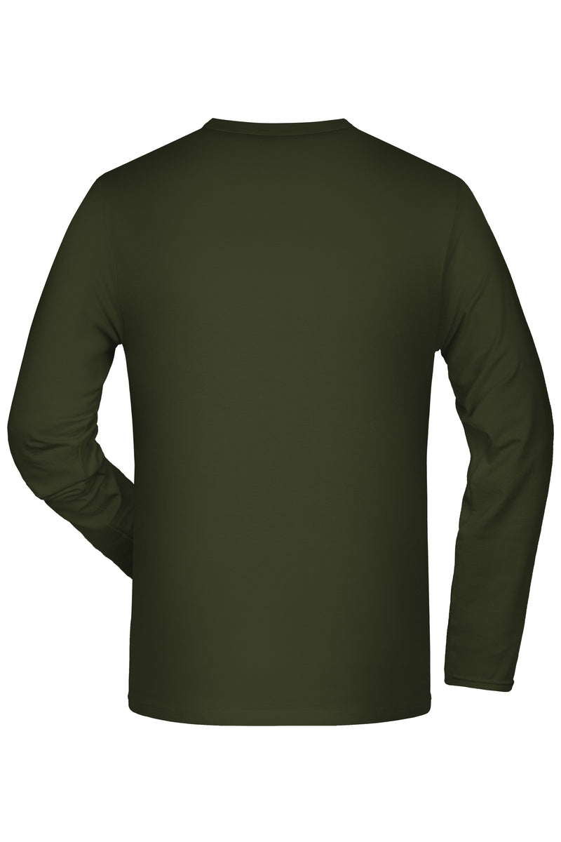 Laden Sie das Bild in Galerie -Viewer, Langarm-Shirt mit Elasthan - JN056