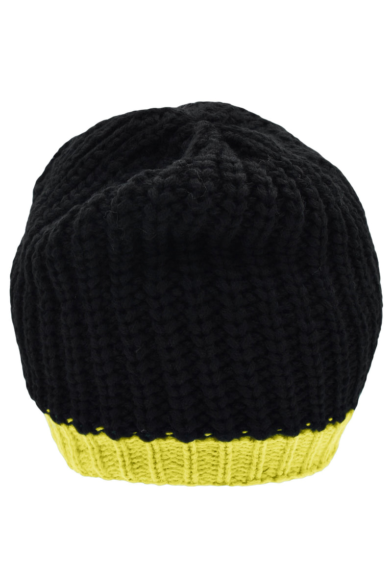 Laden Sie das Bild in Galerie -Viewer, Strickmütze mit Kontrastabschluss - MB7103