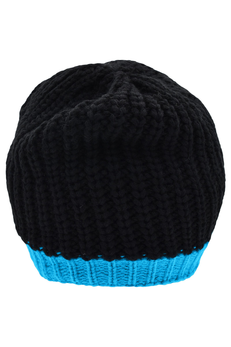 Laden Sie das Bild in Galerie -Viewer, Strickmütze mit Kontrastabschluss - MB7103