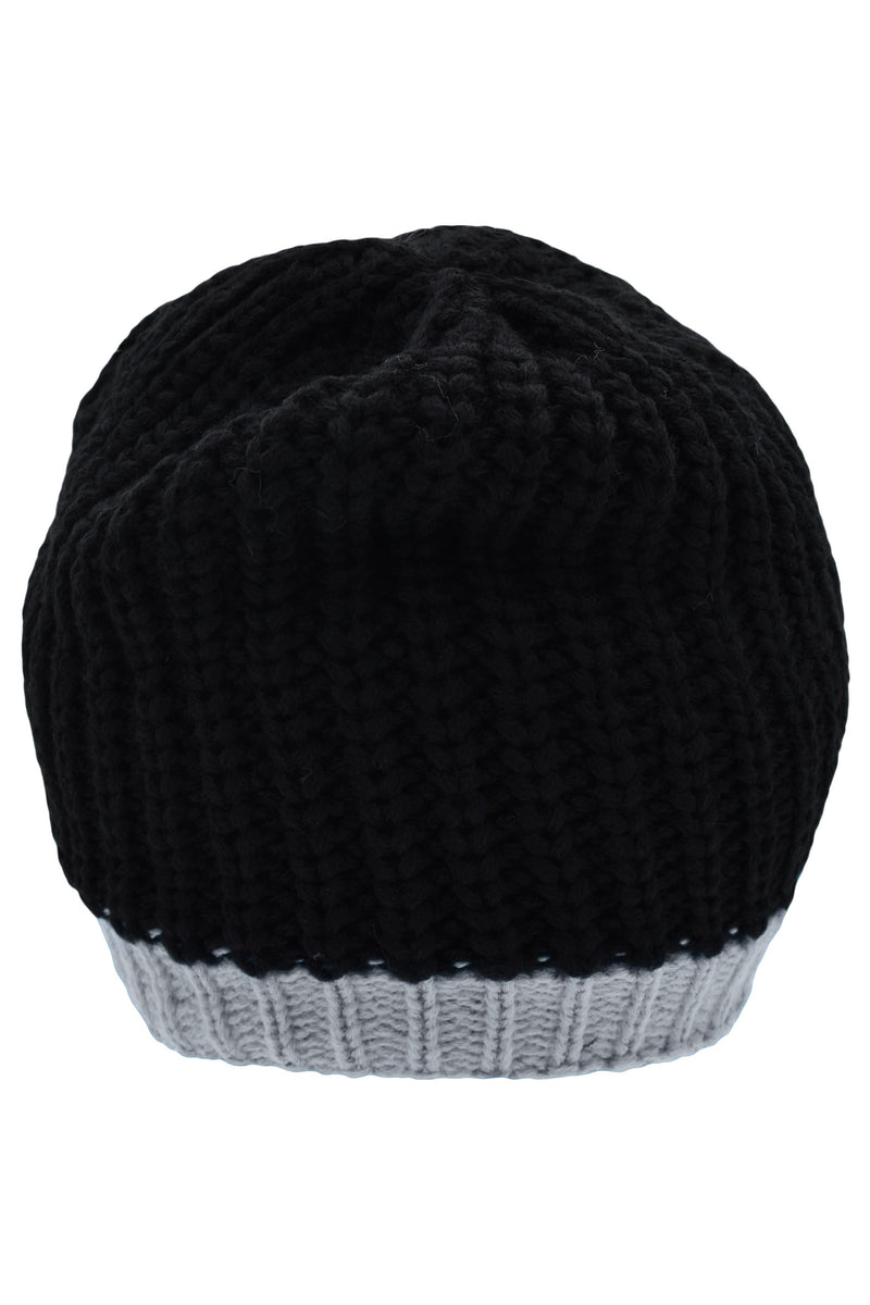 Laden Sie das Bild in Galerie -Viewer, Strickmütze mit Kontrastabschluss - MB7103