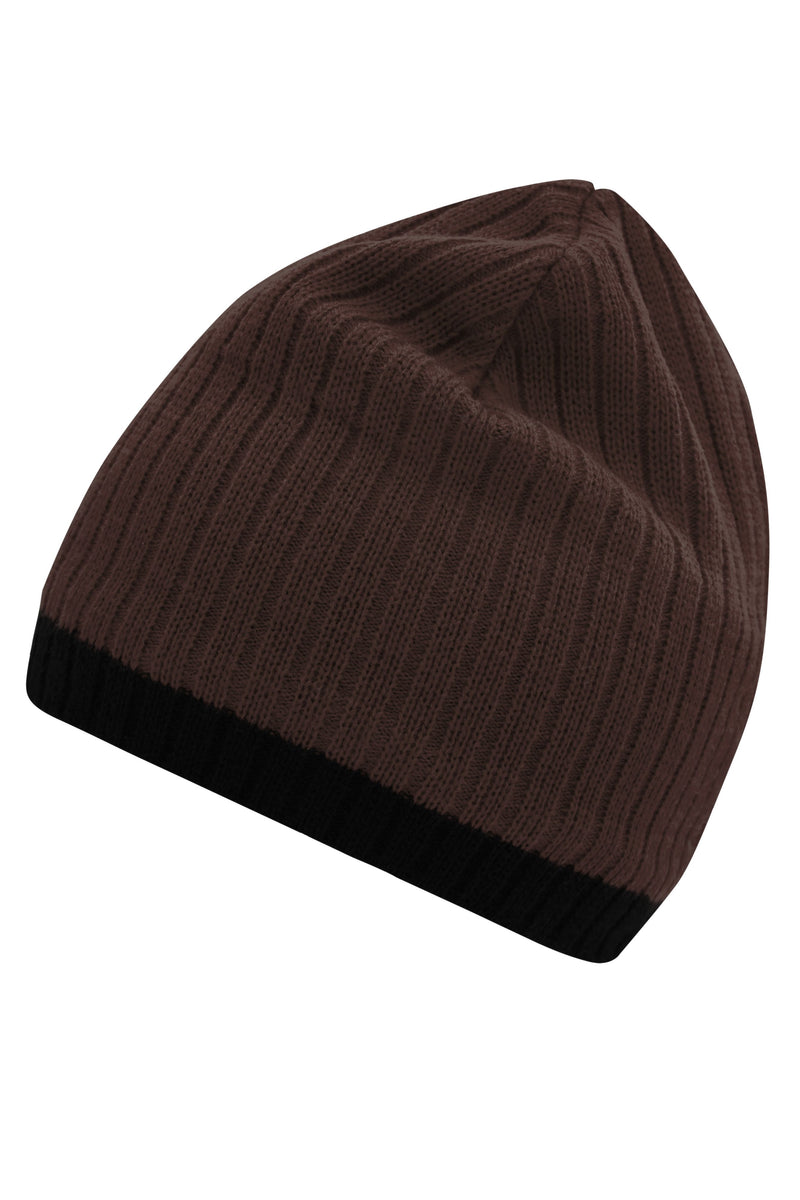 Laden Sie das Bild in Galerie -Viewer, Strickmütze in klassischer Ripp-Optik - MB7102