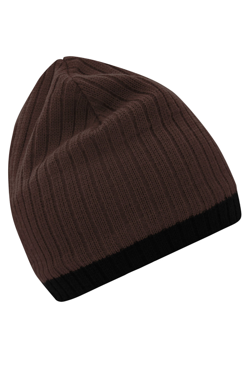 Laden Sie das Bild in Galerie -Viewer, Strickmütze in klassischer Ripp-Optik - MB7102