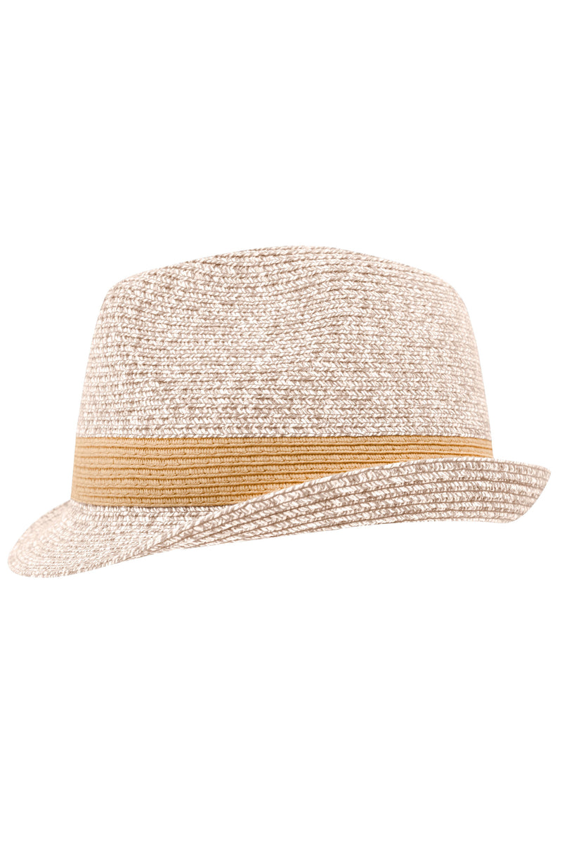 Laden Sie das Bild in Galerie -Viewer, Hut in sommerlich frischen Melange-Farben - MB6700