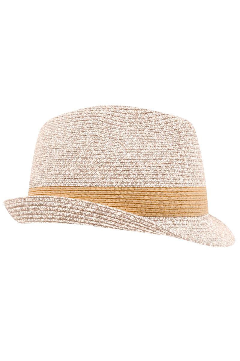 Laden Sie das Bild in Galerie -Viewer, Hut in sommerlich frischen Melange-Farben - MB6700