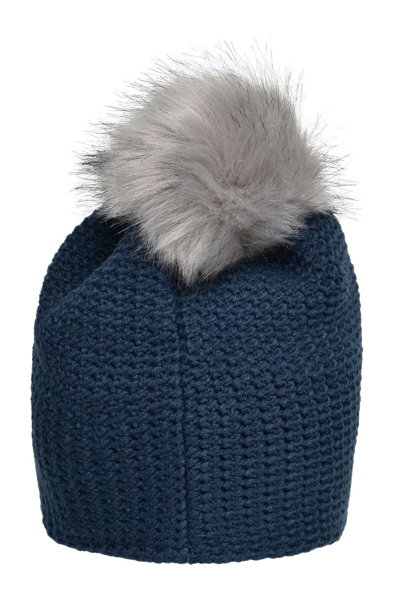 Laden Sie das Bild in Galerie -Viewer, Häkelmütze mit Pompon - MB7120