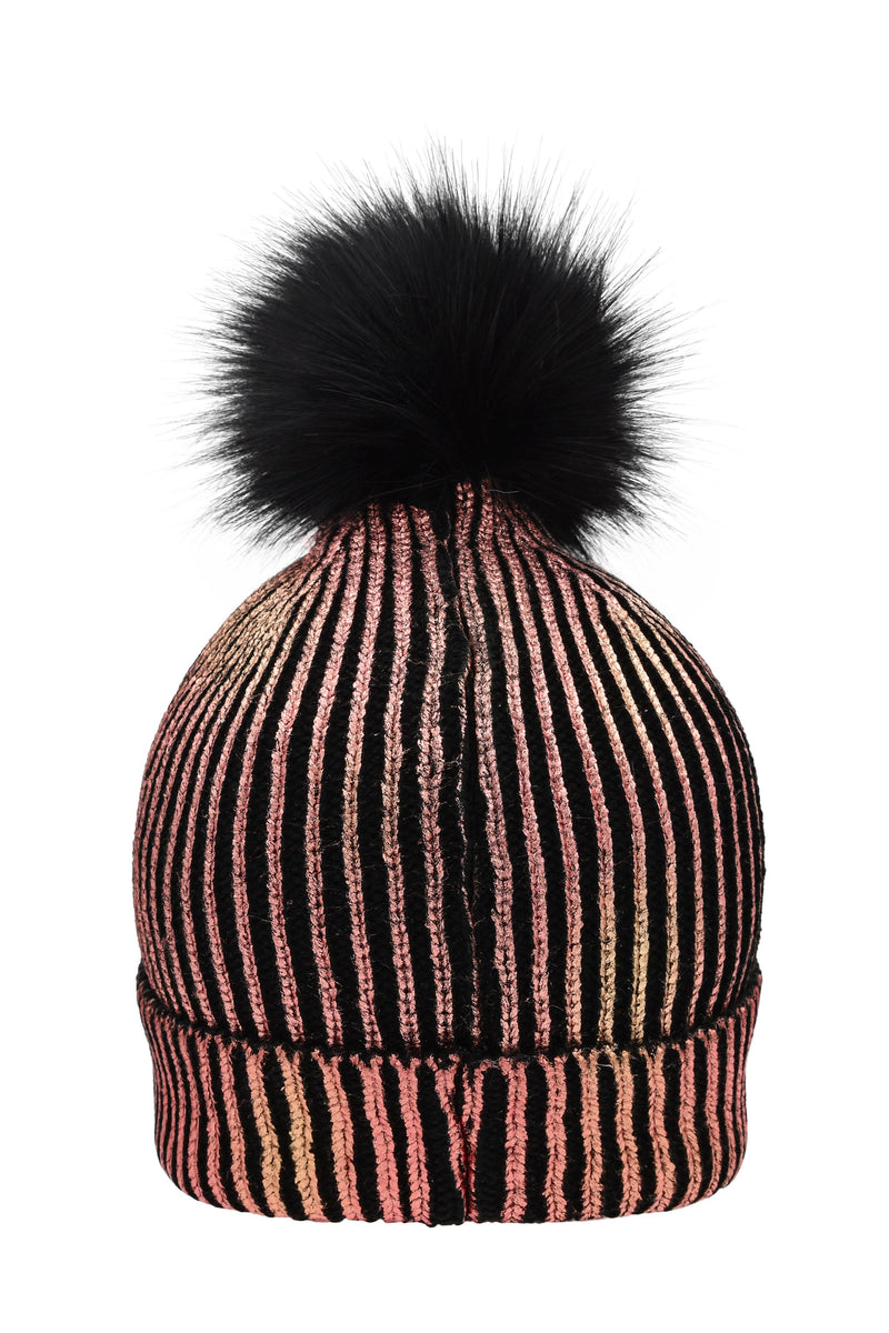 Laden Sie das Bild in Galerie -Viewer, Strickmütze im modischen Metallic Look - MB7143