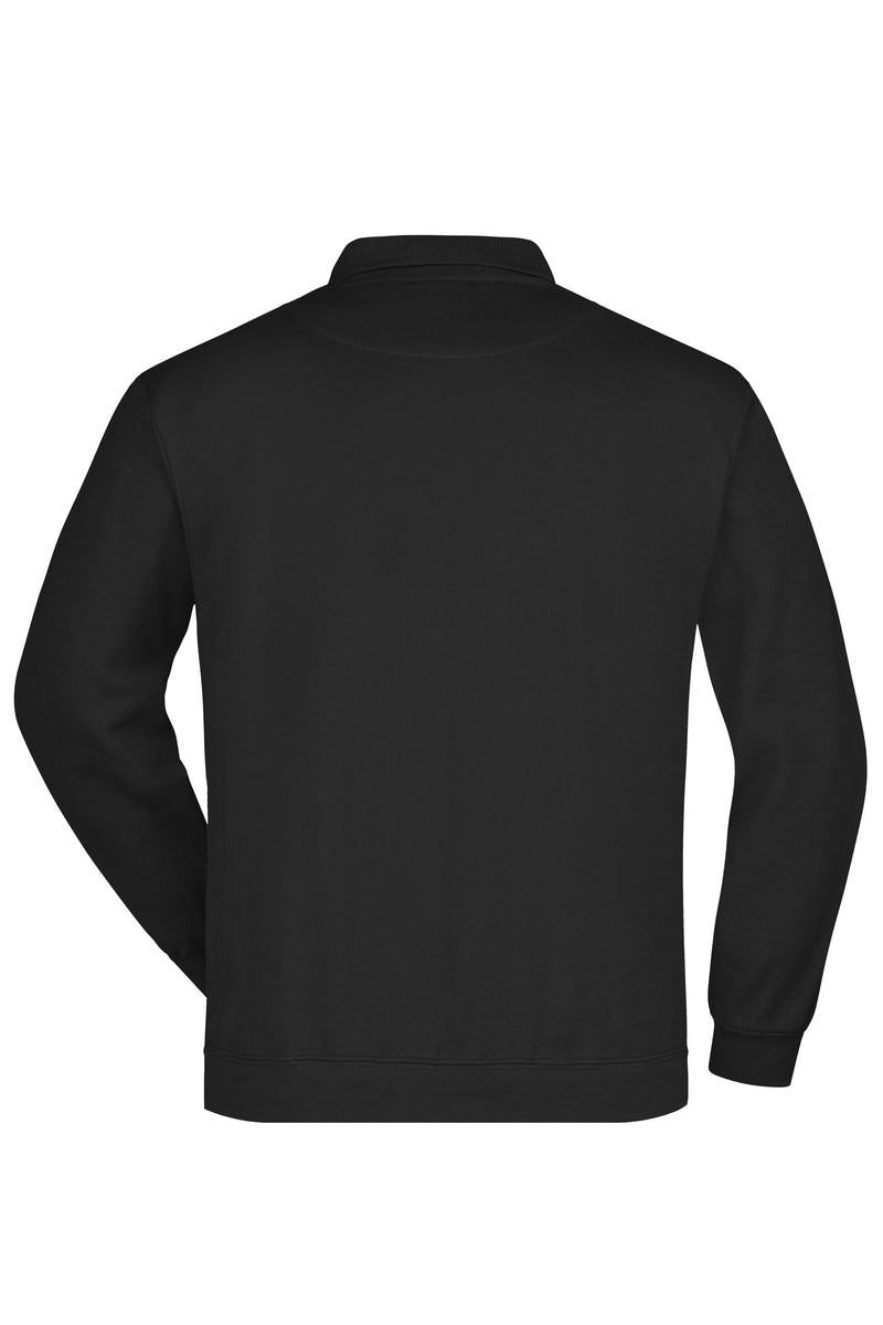 Laden Sie das Bild in Galerie -Viewer, Klassisches Komfort Polo-Sweatshirt - Herren - JN041