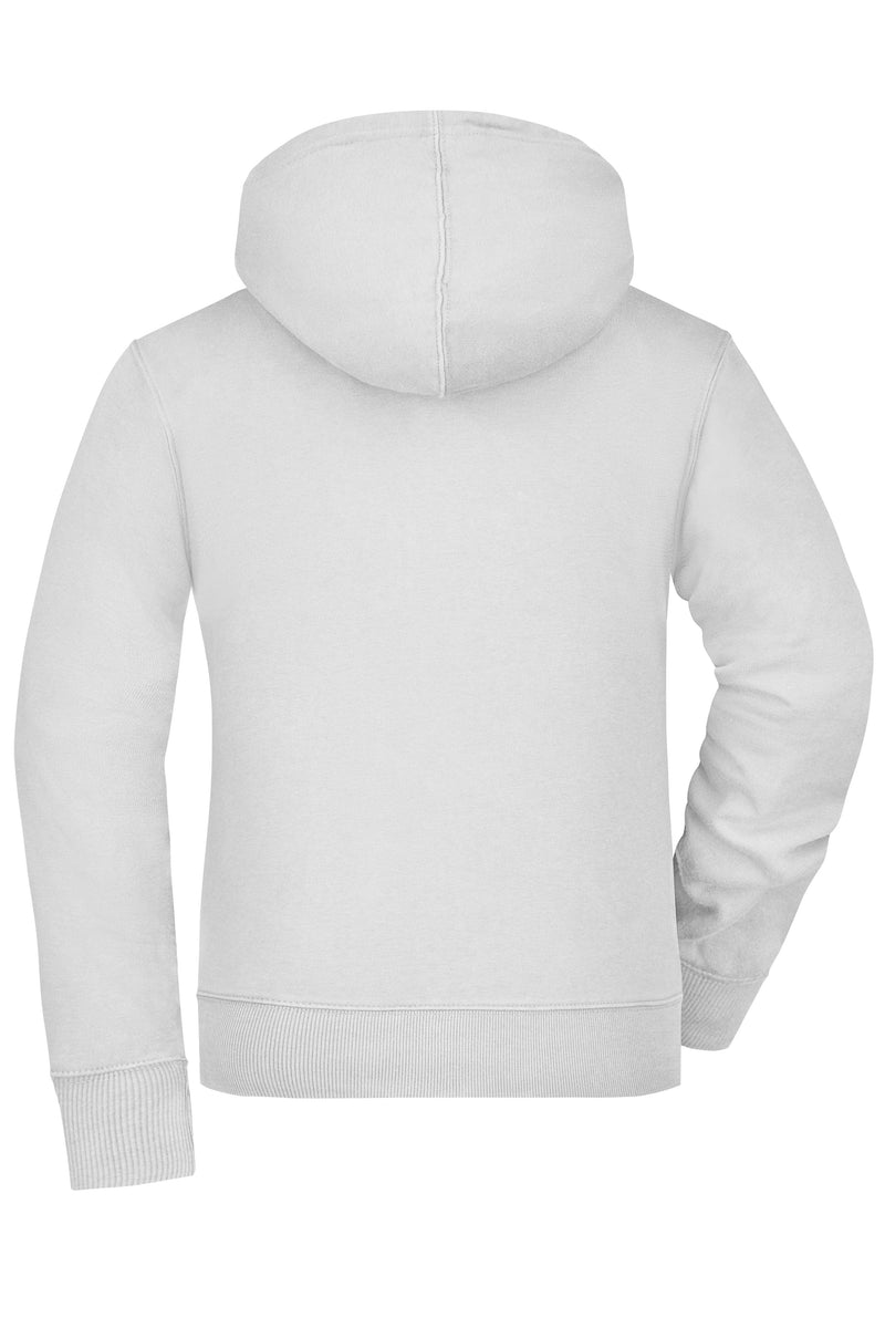 Laden Sie das Bild in Galerie -Viewer, Kapuzen-Jacke aus formbeständiger Sweat-Qualität - Damen - JN053