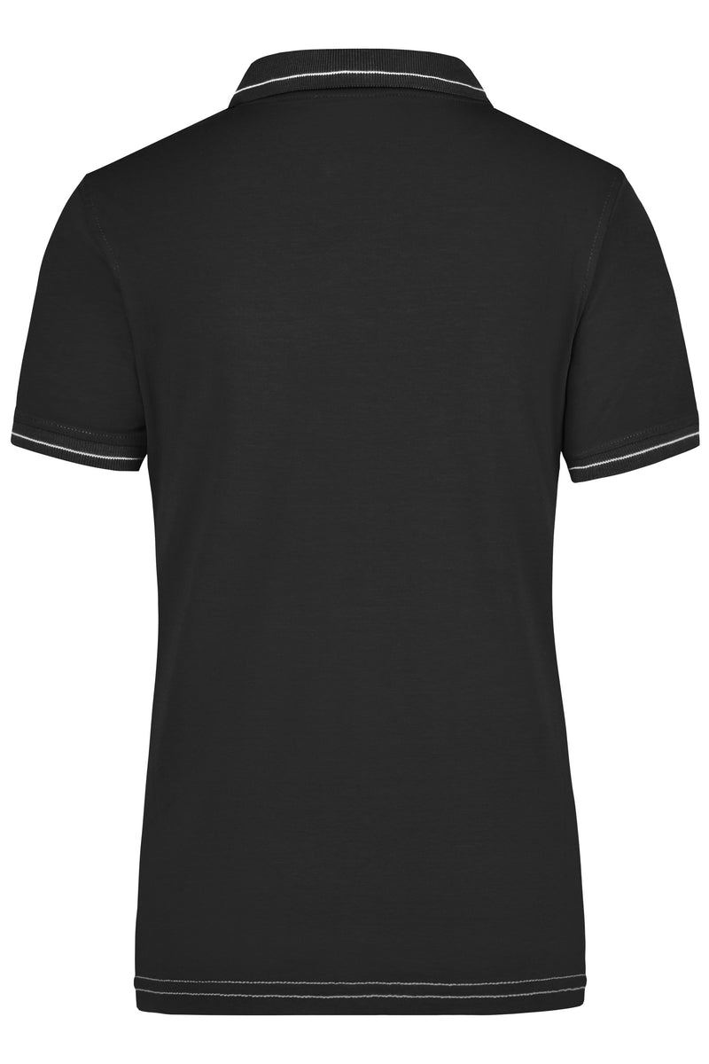 Laden Sie das Bild in Galerie -Viewer, Hochwertiges Poloshirt mit Kontraststreifen - Damen - JN568