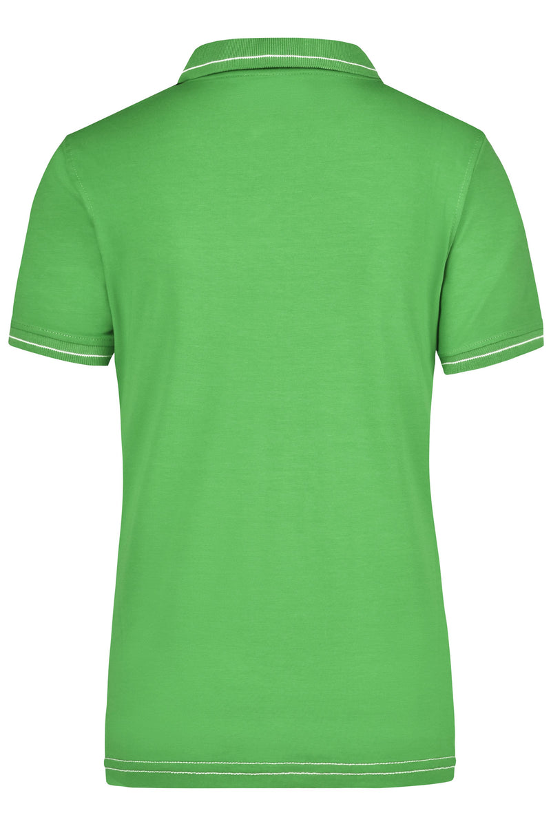 Laden Sie das Bild in Galerie -Viewer, Hochwertiges Poloshirt mit Kontraststreifen - Damen - JN568