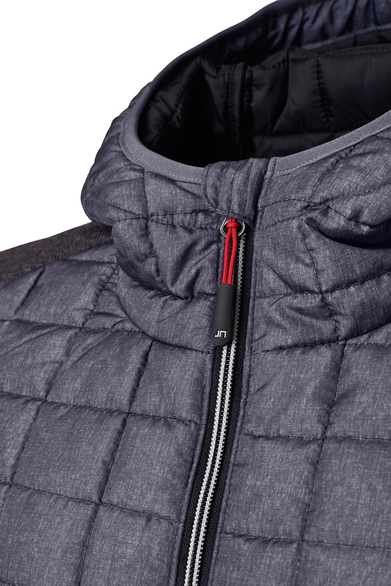 Laden Sie das Bild in Galerie -Viewer, Strickfleecejacke im stylischen Materialmix - JN771