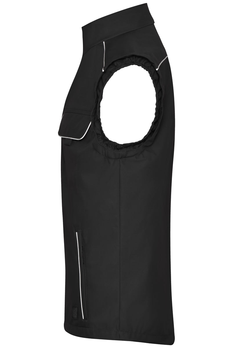 Laden Sie das Bild in Galerie -Viewer, Professionelle, leichte Softshellweste im cleanen Look mit hochwertigen Details - JN881