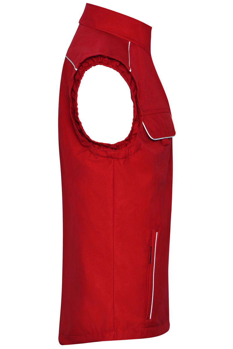 Laden Sie das Bild in Galerie -Viewer, Professionelle, leichte Softshellweste im cleanen Look mit hochwertigen Details - JN881