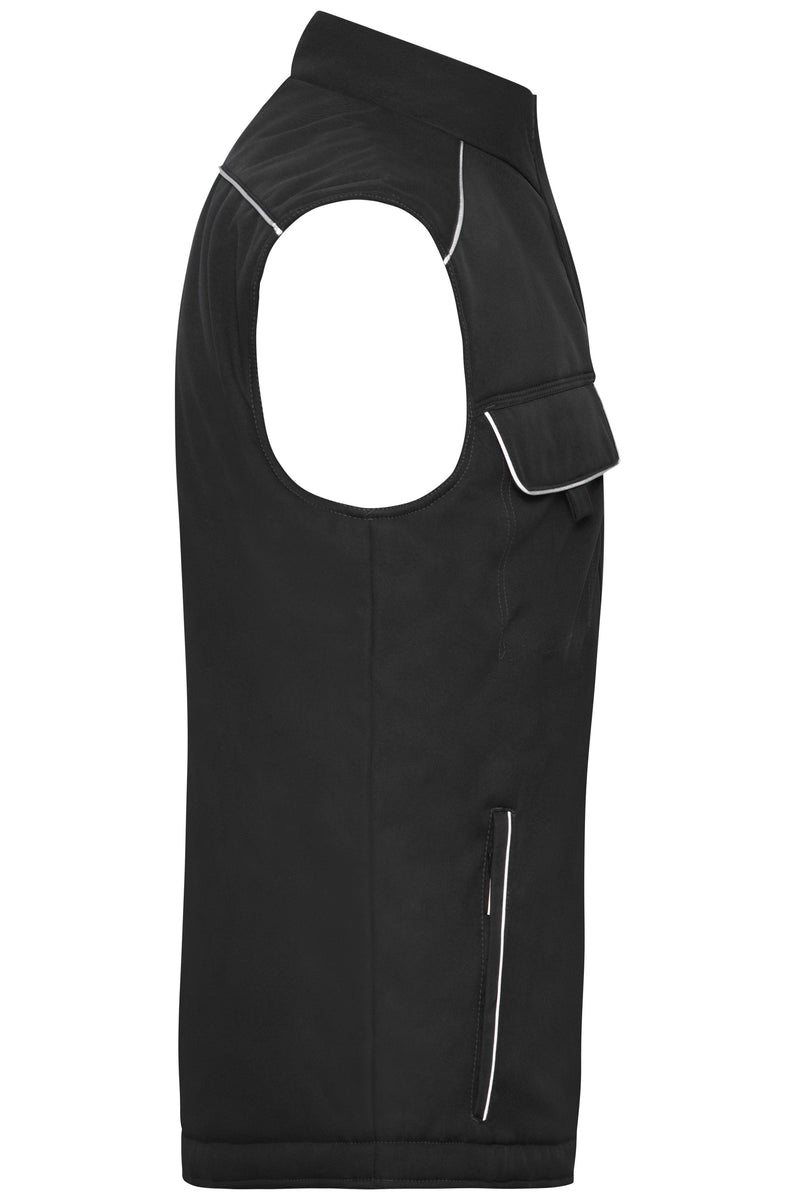 Laden Sie das Bild in Galerie -Viewer, Professionelle Softshellweste mit warmem Innenfutter und hochwertigen Details im cleanen Look - JN885