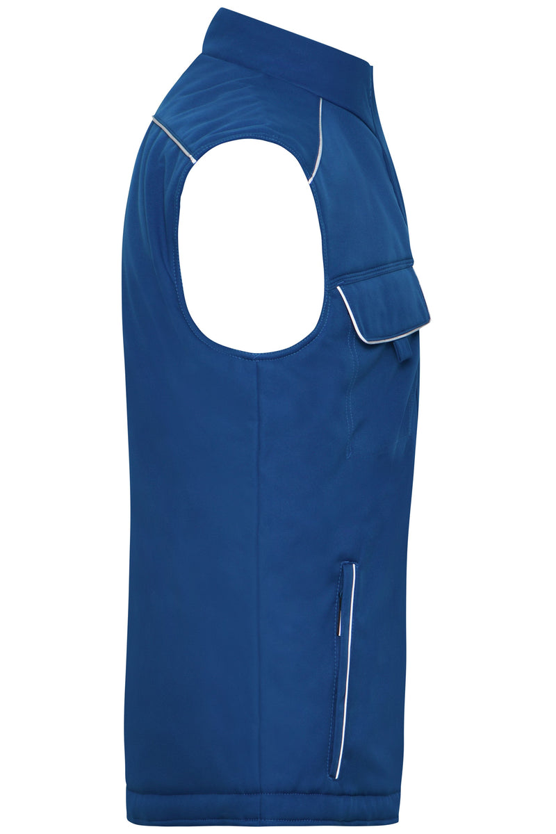 Laden Sie das Bild in Galerie -Viewer, Professionelle Softshellweste mit warmem Innenfutter und hochwertigen Details im cleanen Look - JN885