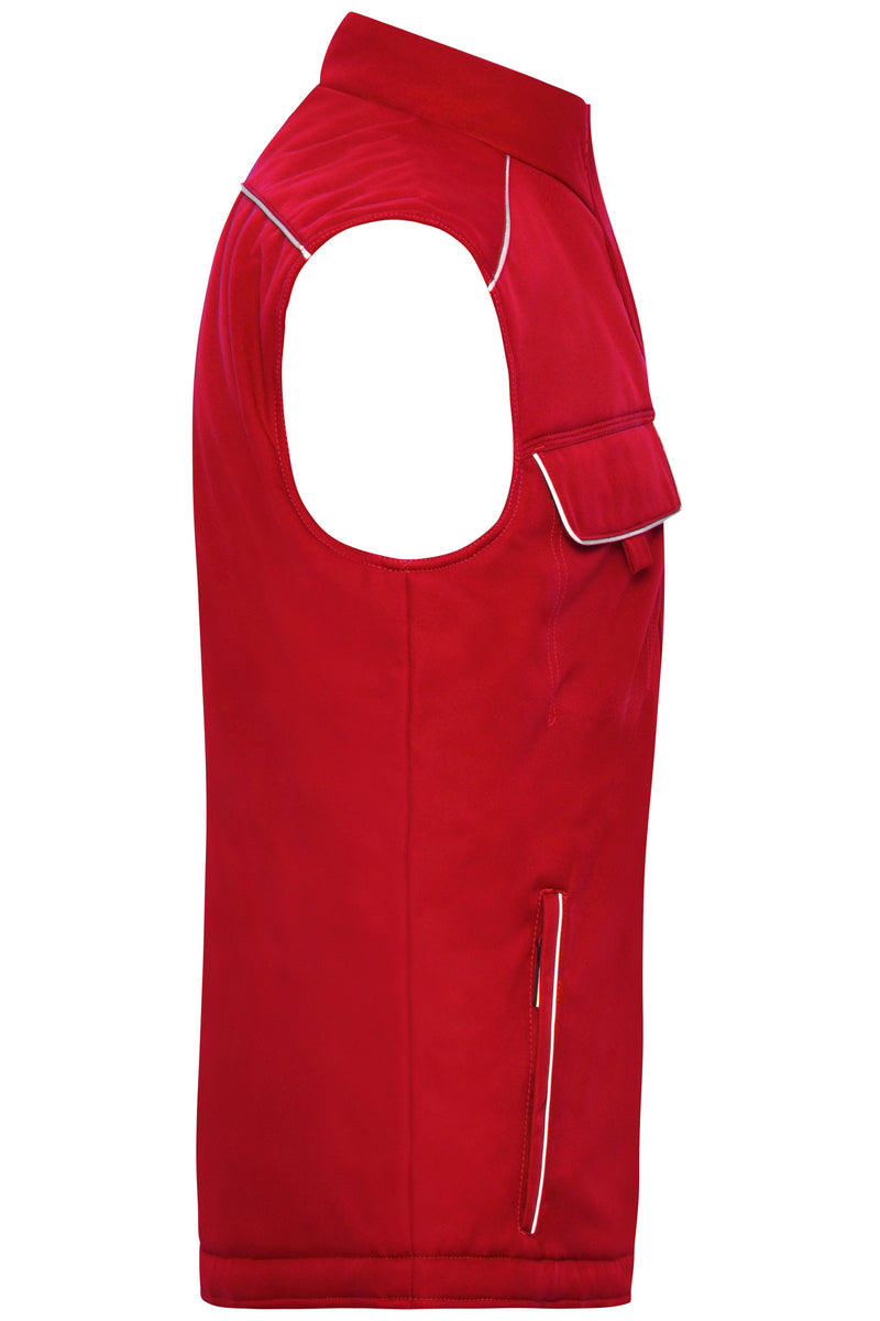 Laden Sie das Bild in Galerie -Viewer, Professionelle Softshellweste mit warmem Innenfutter und hochwertigen Details im cleanen Look - JN885