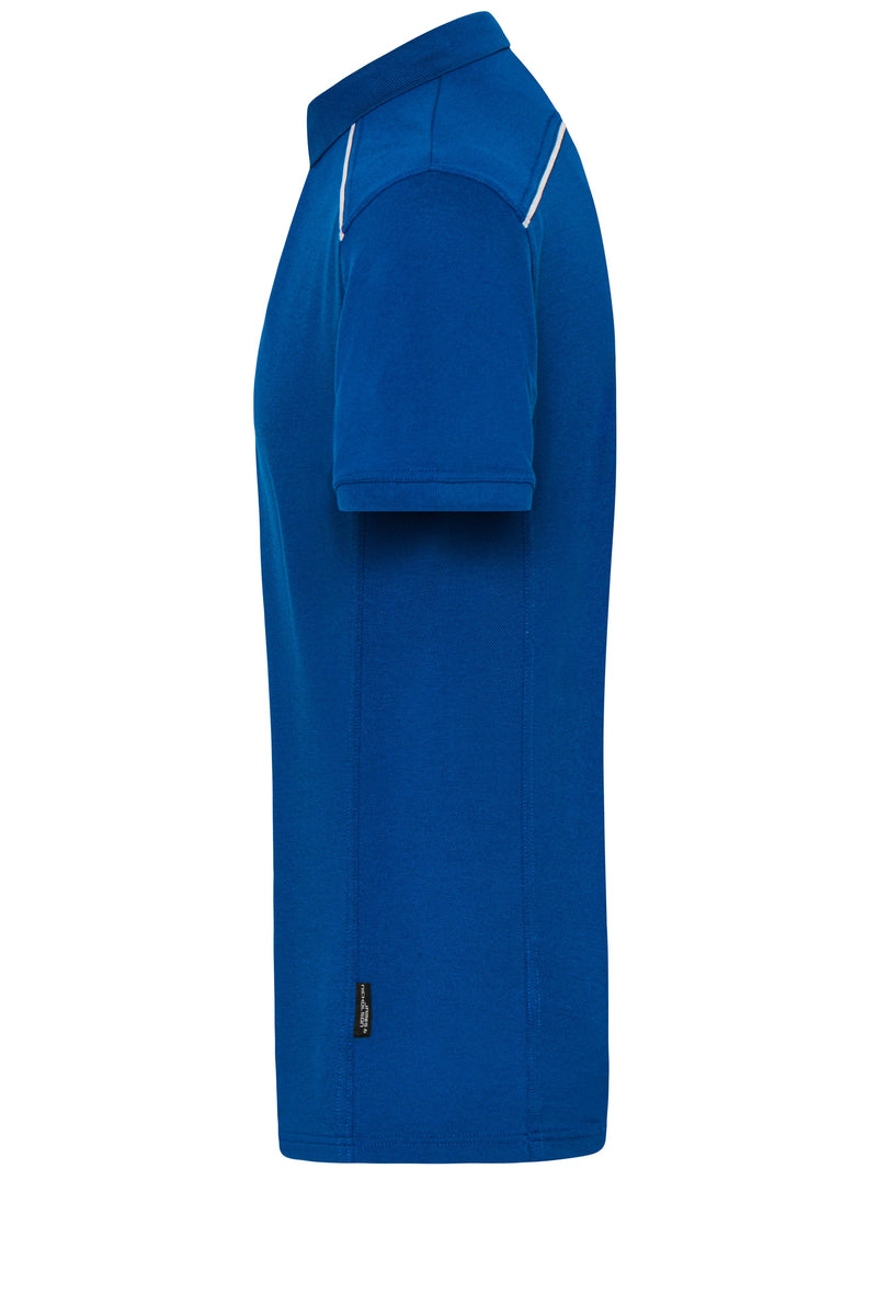 Laden Sie das Bild in Galerie -Viewer, Strapazierfähiges und pflegeleichtes Polo mit Kontrastpaspel - JN892