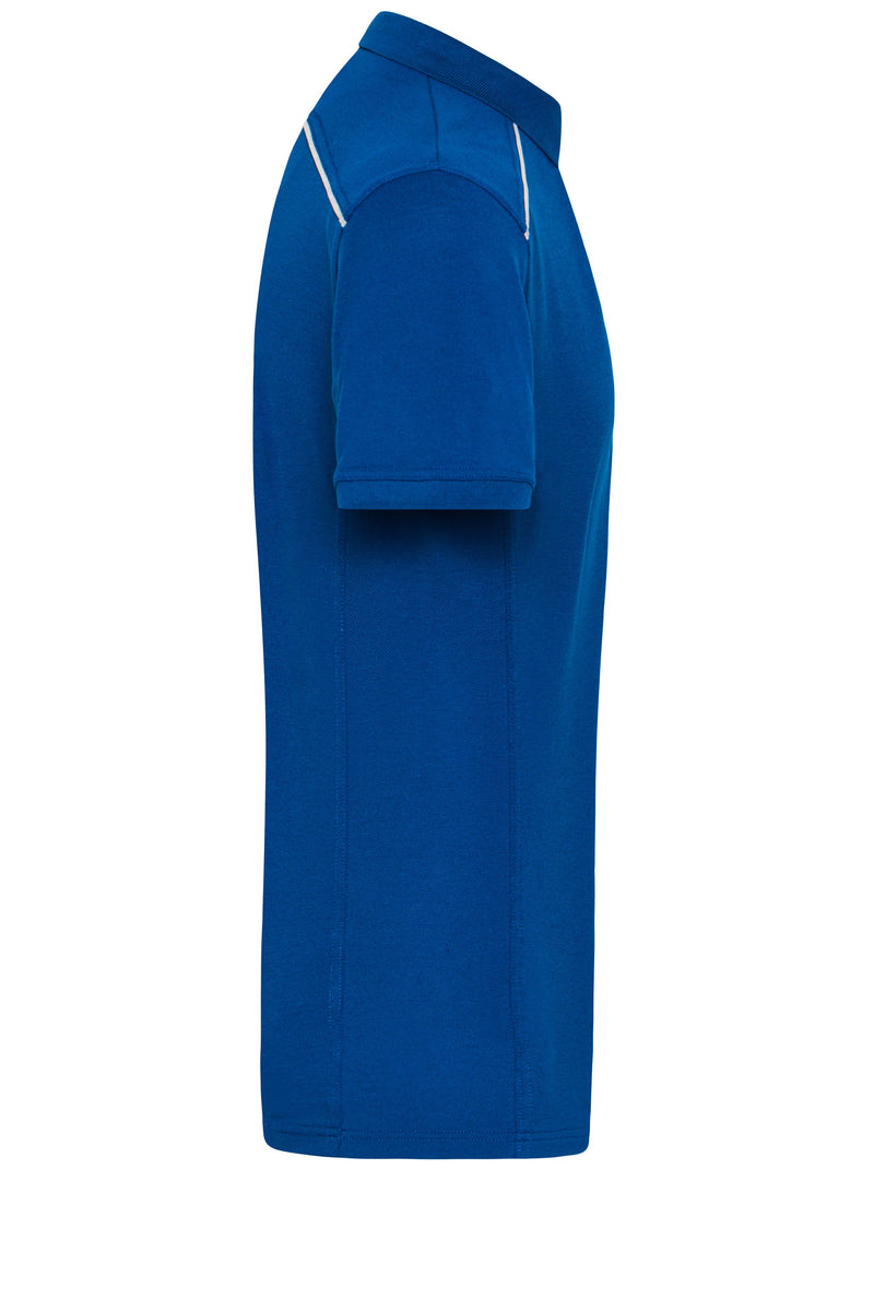 Laden Sie das Bild in Galerie -Viewer, Strapazierfähiges und pflegeleichtes Polo mit Kontrastpaspel - JN892