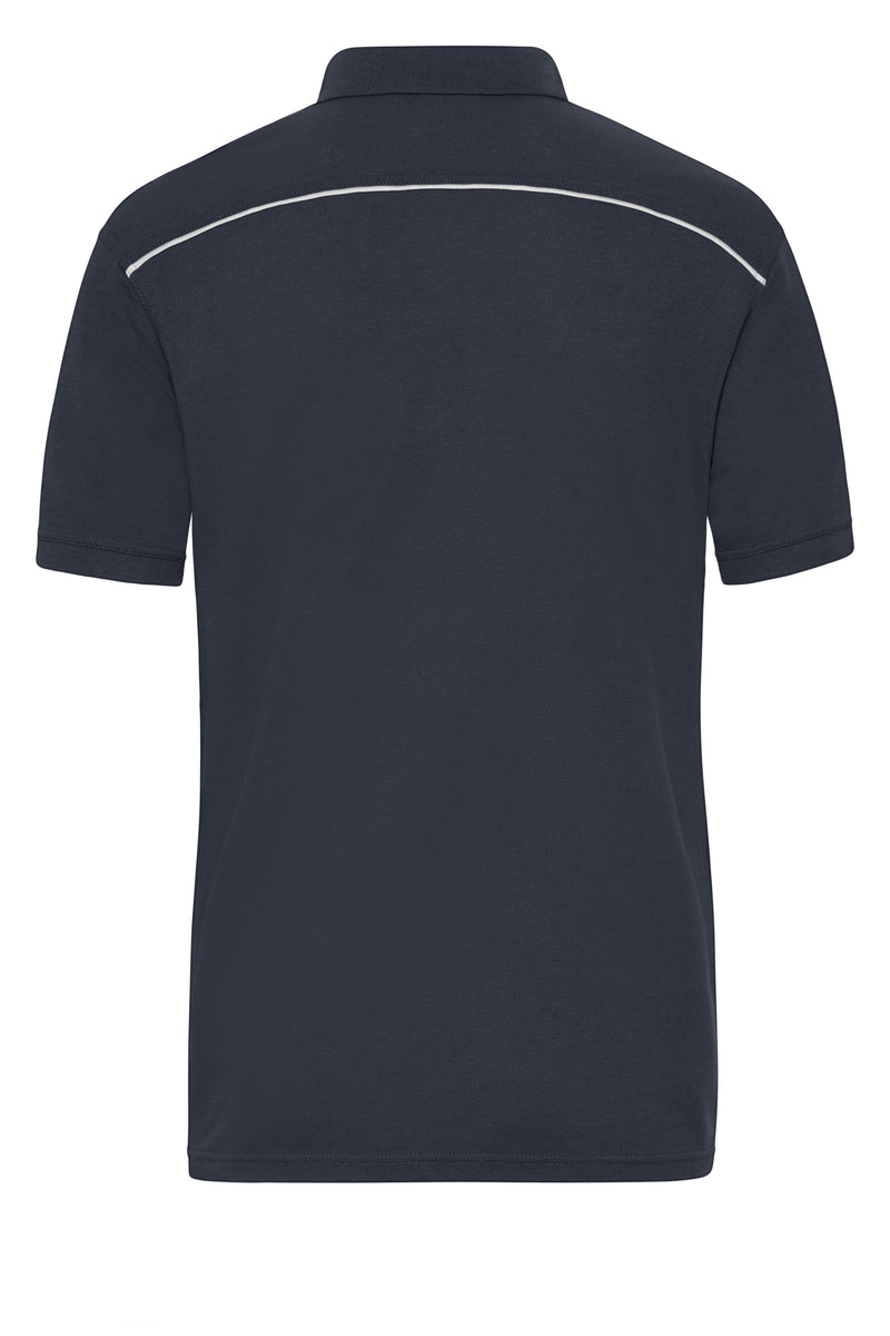 Laden Sie das Bild in Galerie -Viewer, Strapazierfähiges und pflegeleichtes Polo mit Kontrastpaspel - JN892