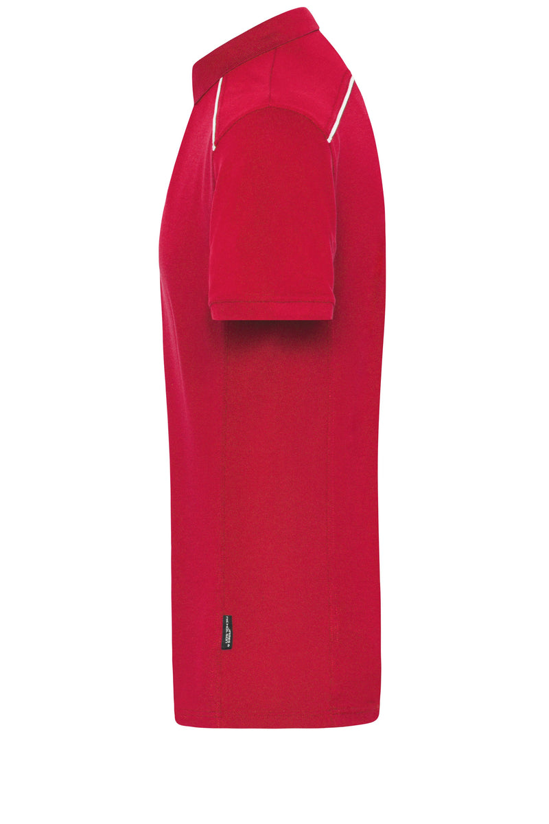 Laden Sie das Bild in Galerie -Viewer, Strapazierfähiges und pflegeleichtes Polo mit Kontrastpaspel - JN892