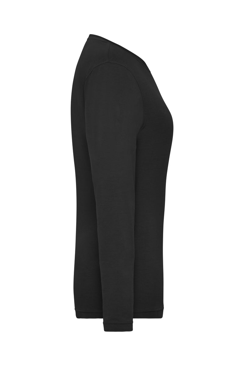 Laden Sie das Bild in Galerie -Viewer, Damen Langarm Shirt aus weichem Elastic-Single-Jersey - JN1803