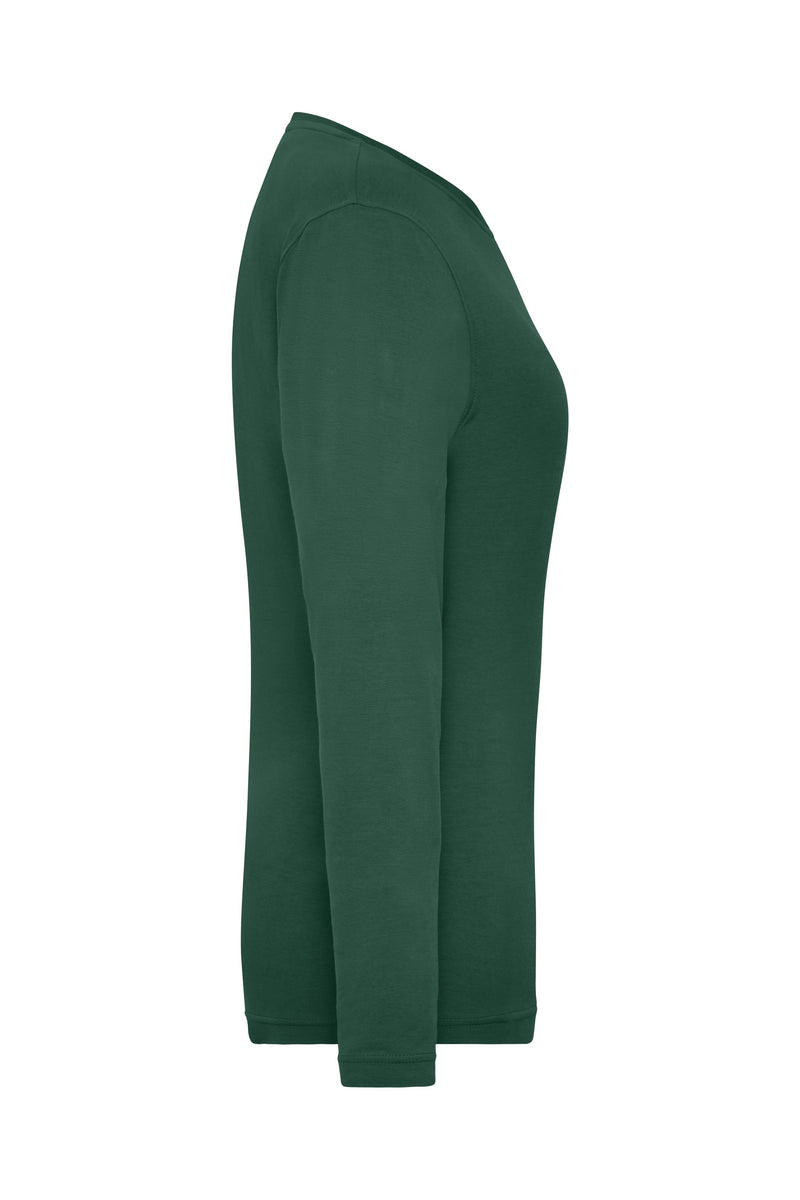 Laden Sie das Bild in Galerie -Viewer, Damen Langarm Shirt aus weichem Elastic-Single-Jersey - JN1803