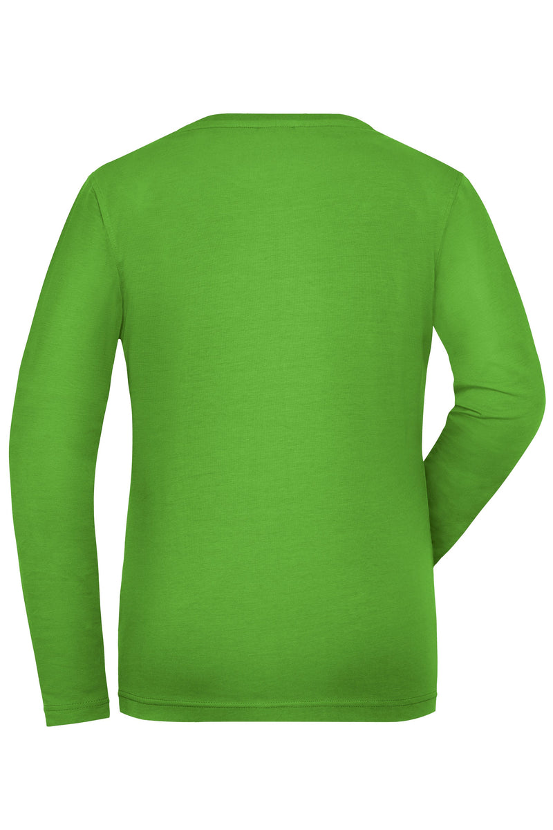 Laden Sie das Bild in Galerie -Viewer, Damen Langarm Shirt aus weichem Elastic-Single-Jersey - JN1803