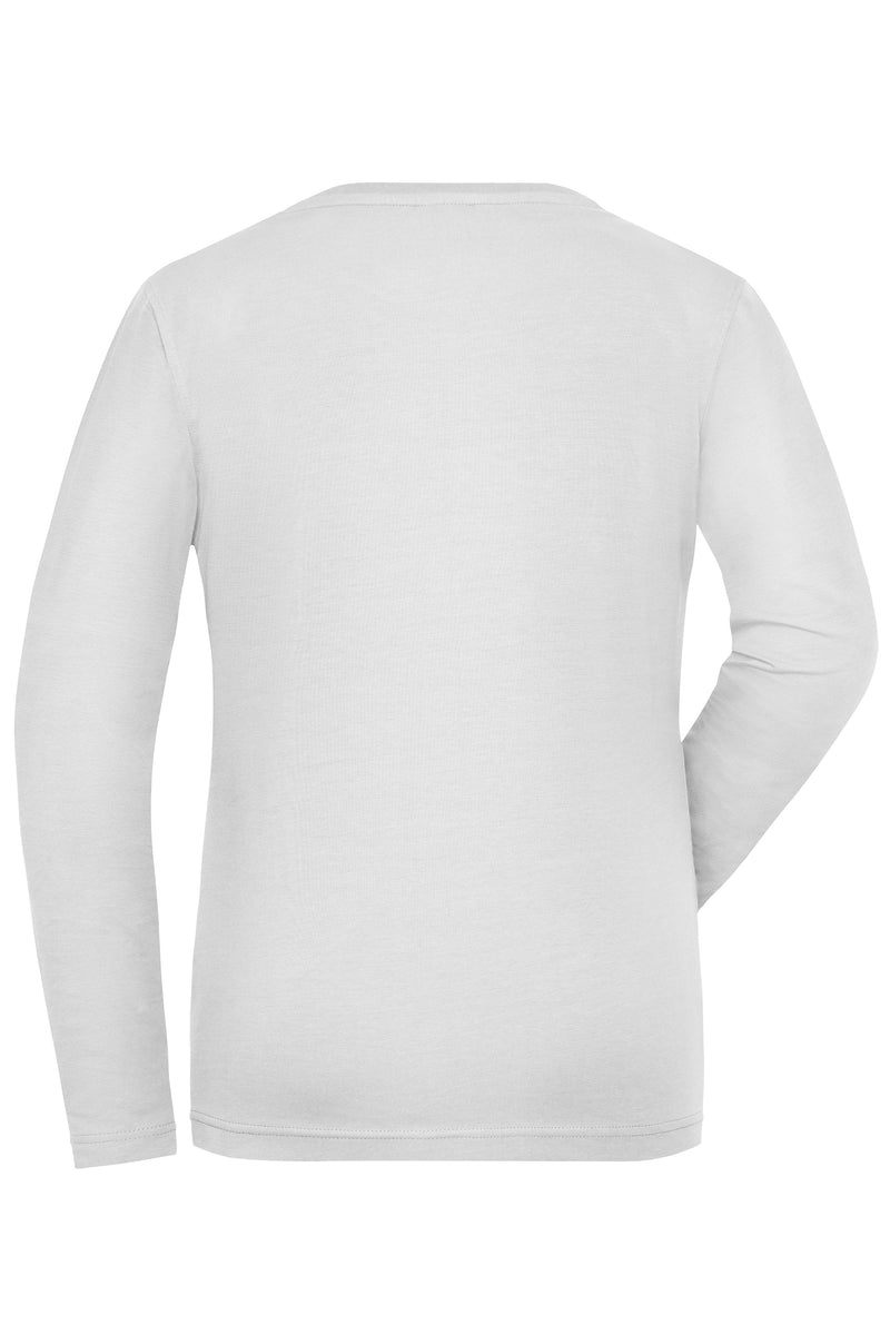 Laden Sie das Bild in Galerie -Viewer, Damen Langarm Shirt aus weichem Elastic-Single-Jersey - JN1803