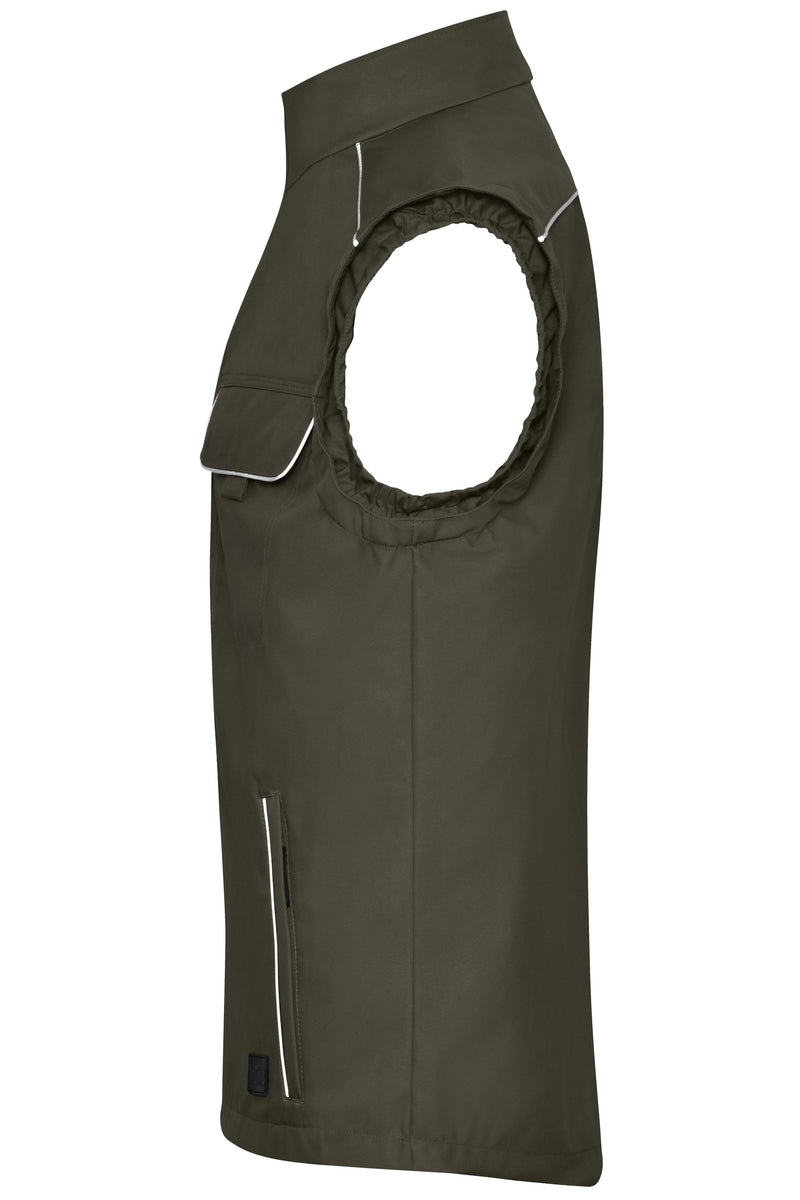 Laden Sie das Bild in Galerie -Viewer, Professionelle, leichte Softshellweste im cleanen Look mit hochwertigen Details - JN881