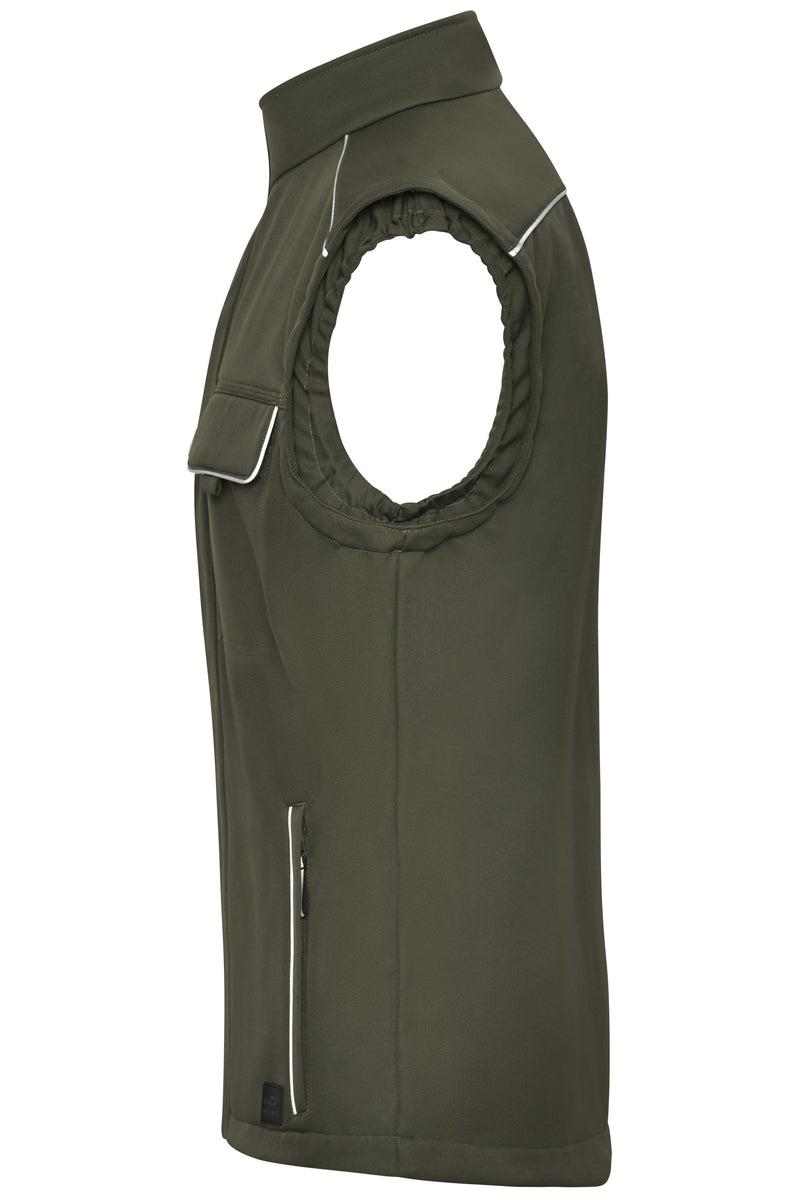 Laden Sie das Bild in Galerie -Viewer, Professionelle Softshellweste im cleanen Look mit hochwertigen Details - JN883