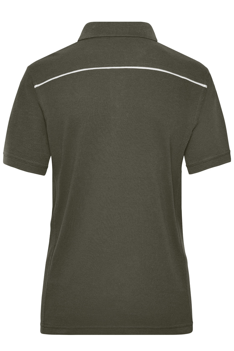 Laden Sie das Bild in Galerie -Viewer, Strapazierfähiges und pflegeleichtes Polo mit Kontrastpaspel - JN891