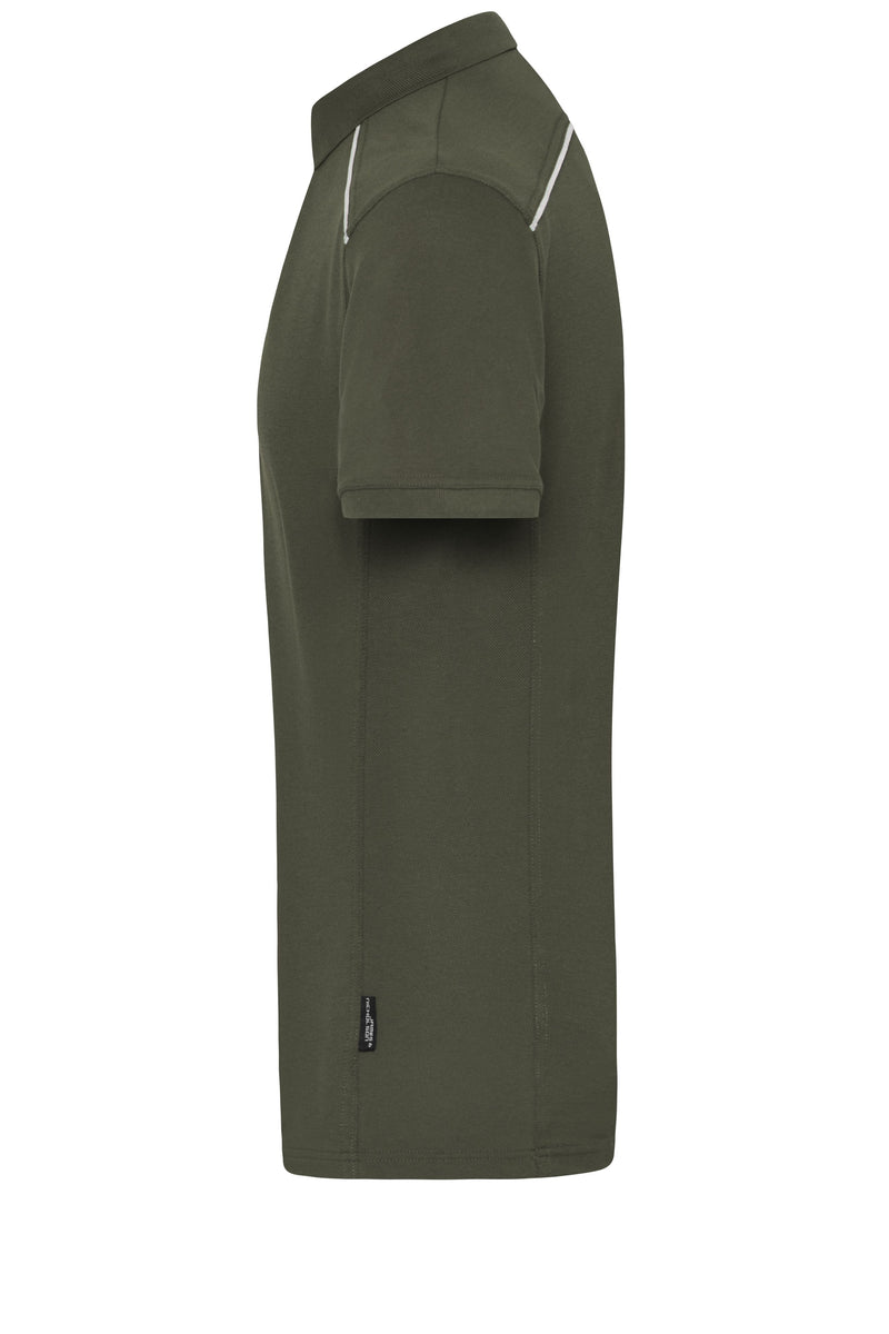 Laden Sie das Bild in Galerie -Viewer, Strapazierfähiges und pflegeleichtes Polo mit Kontrastpaspel - JN892