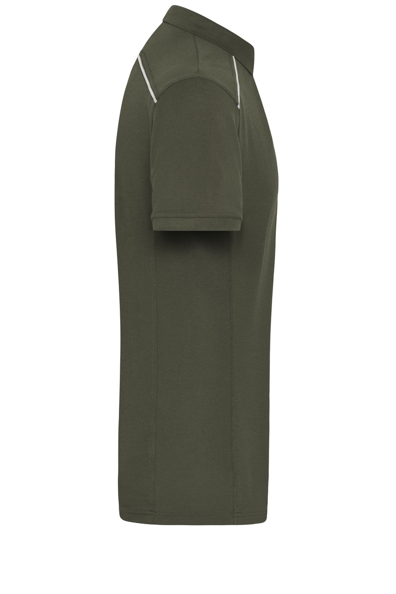 Laden Sie das Bild in Galerie -Viewer, Strapazierfähiges und pflegeleichtes Polo mit Kontrastpaspel - JN892