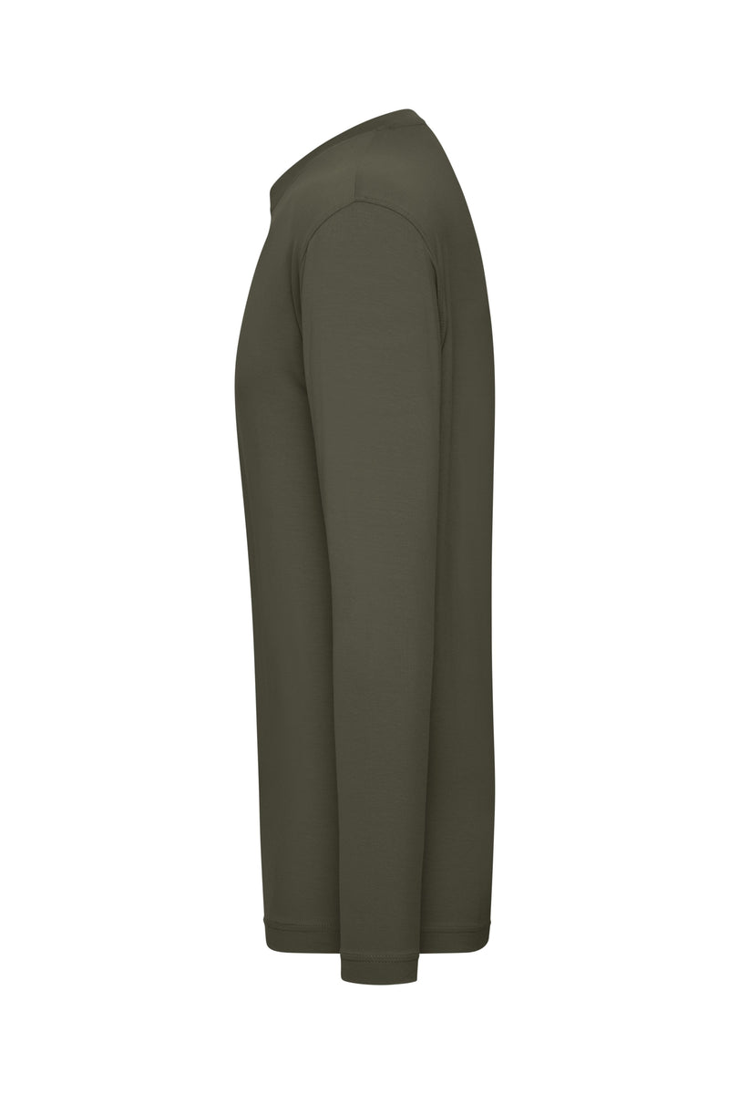 Laden Sie das Bild in Galerie -Viewer, Herren Langarm Shirt aus weichem Elastic-Single-Jersey - JN1804