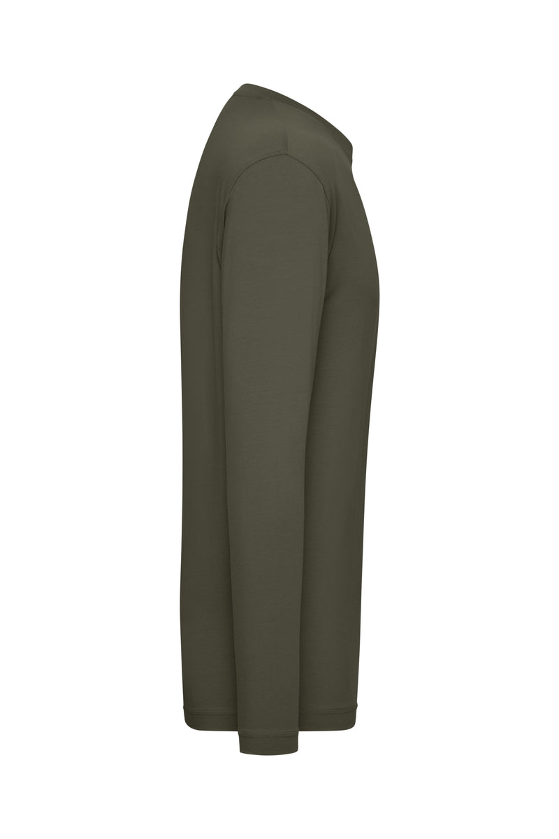 Laden Sie das Bild in Galerie -Viewer, Herren Langarm Shirt aus weichem Elastic-Single-Jersey - JN1804