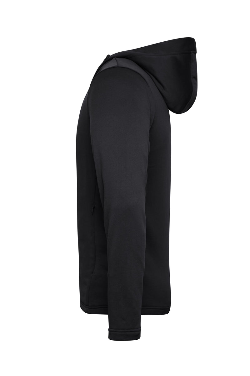 Laden Sie das Bild in Galerie -Viewer, Modische Kapuzenjacke aus 100% recyceltem Polyester für Sport und Freizeit - JN532