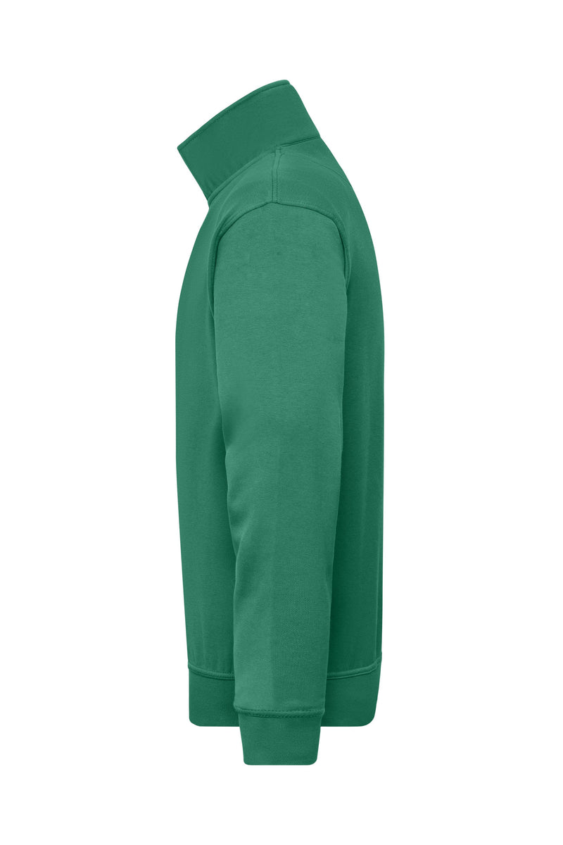 Laden Sie das Bild in Galerie -Viewer, Sweatshirt mit Stehkragen und Reißverschluss - JN831