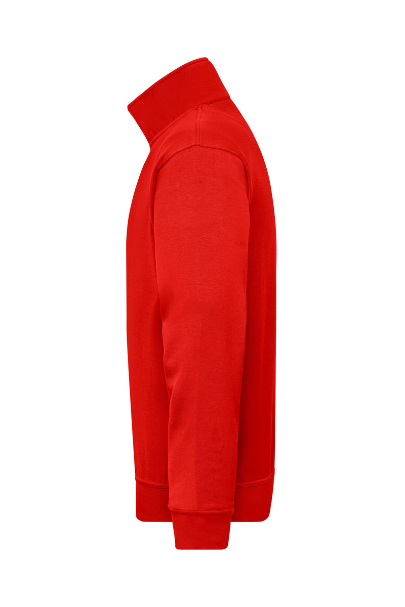 Laden Sie das Bild in Galerie -Viewer, Sweatshirt mit Stehkragen und Reißverschluss - JN831