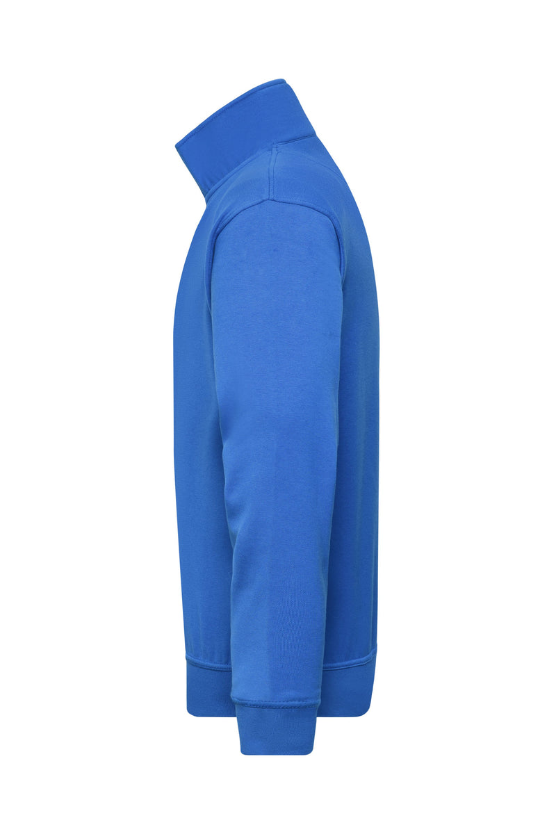 Laden Sie das Bild in Galerie -Viewer, Sweatshirt mit Stehkragen und Reißverschluss - JN831