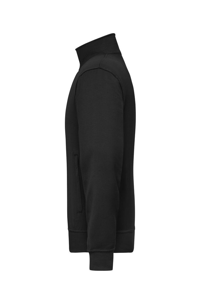 Laden Sie das Bild in Galerie -Viewer, Sweat-Jacke mit Stehkragen und Reißverschluss - JN836