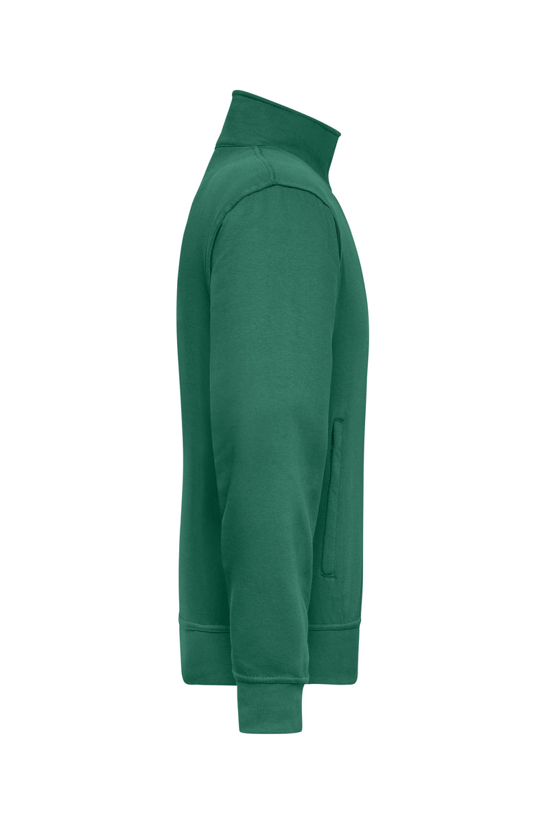 Laden Sie das Bild in Galerie -Viewer, Sweat-Jacke mit Stehkragen und Reißverschluss - JN836