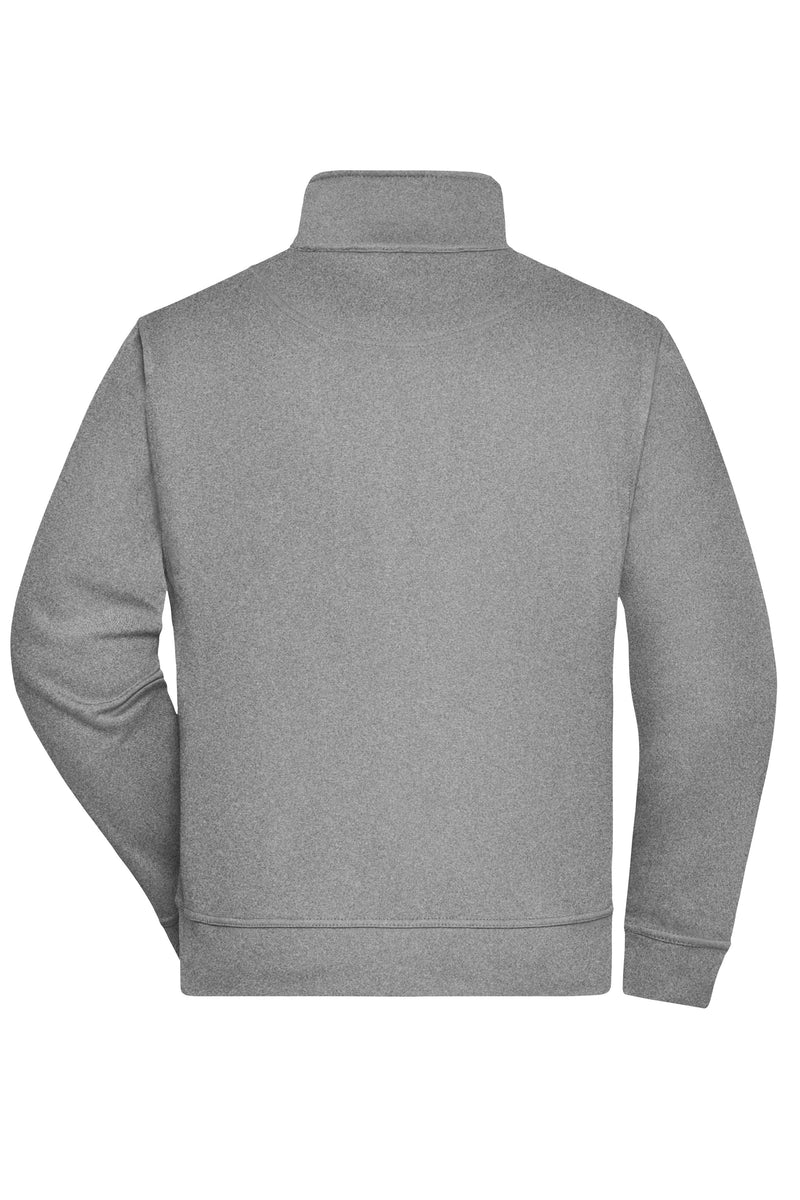 Laden Sie das Bild in Galerie -Viewer, Sweat-Jacke mit Stehkragen und Reißverschluss - JN836