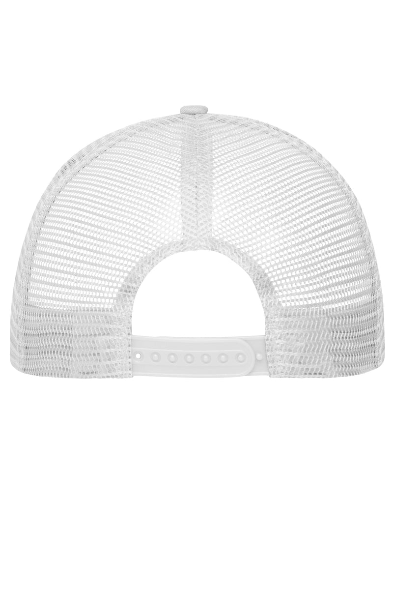 Laden Sie das Bild in Galerie -Viewer, Trendiges 6 Panel Mesh Cap mit flachem Schild aus Polycotton - MB6240
