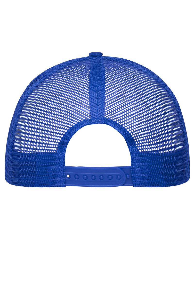 Laden Sie das Bild in Galerie -Viewer, Trendiges 6 Panel Mesh Cap mit flachem Schild aus Polycotton - MB6240