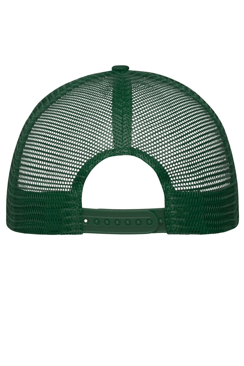 Laden Sie das Bild in Galerie -Viewer, Trendiges 6 Panel Mesh Cap mit flachem Schild aus Polycotton - MB6240