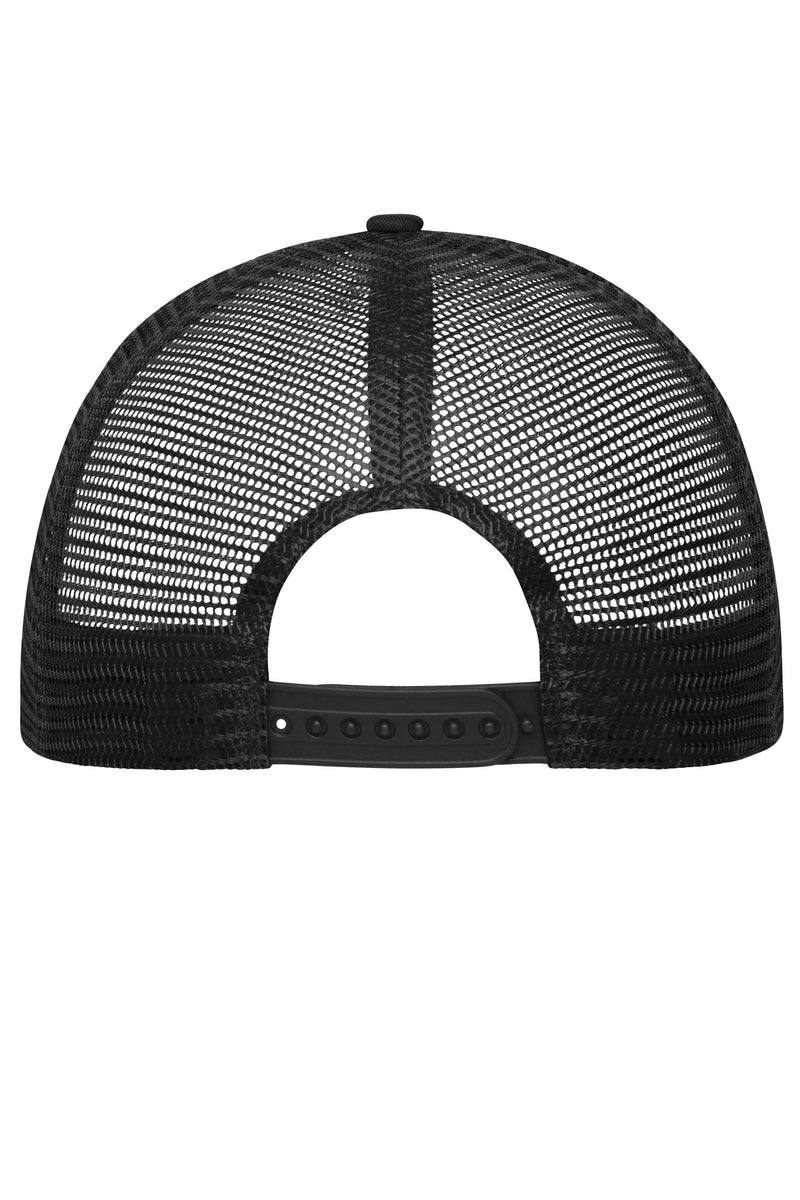 Laden Sie das Bild in Galerie -Viewer, Trendiges 6 Panel Mesh Cap mit flachem Schild aus Polycotton - MB6240