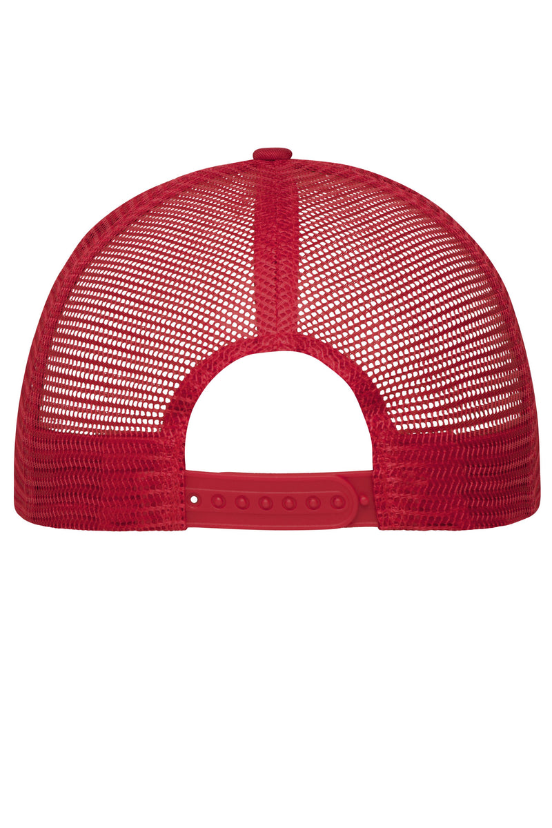 Laden Sie das Bild in Galerie -Viewer, Trendiges 6 Panel Mesh Cap mit flachem Schild aus Polycotton - MB6240