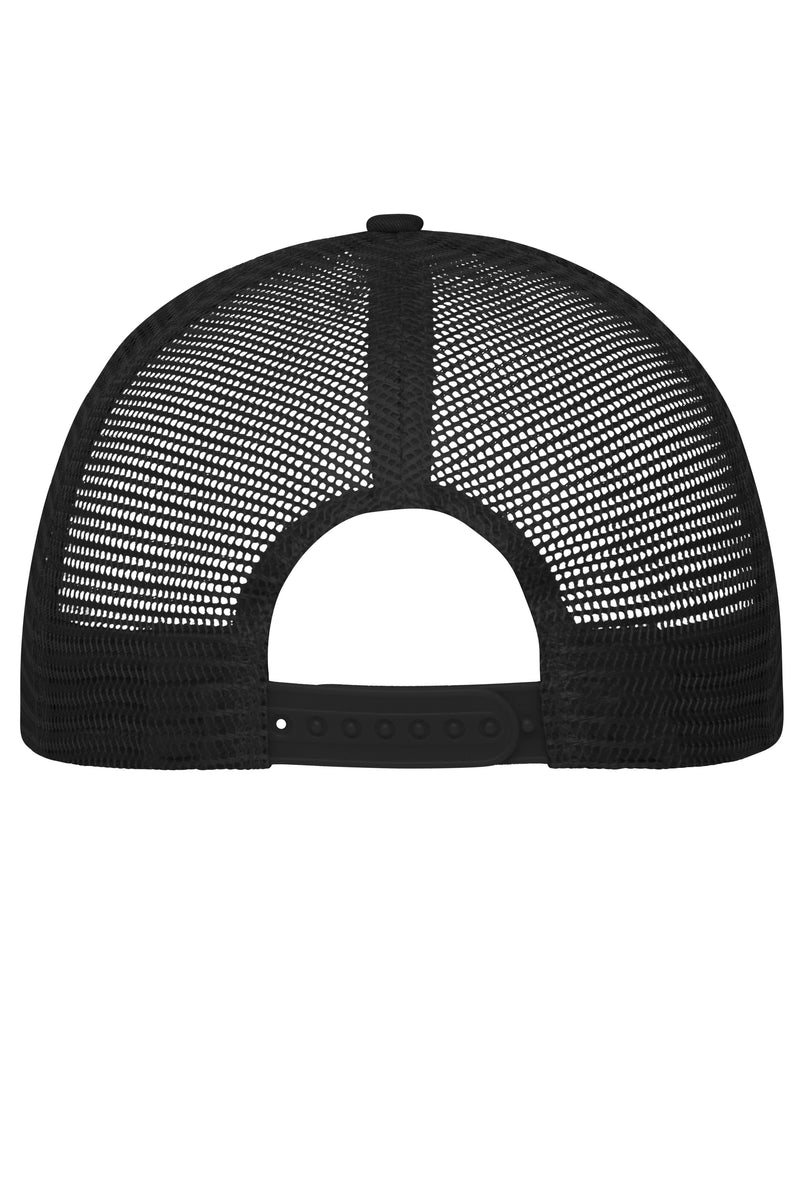 Laden Sie das Bild in Galerie -Viewer, Trendiges 6 Panel Mesh Cap mit flachem Schild aus Polycotton - MB6240