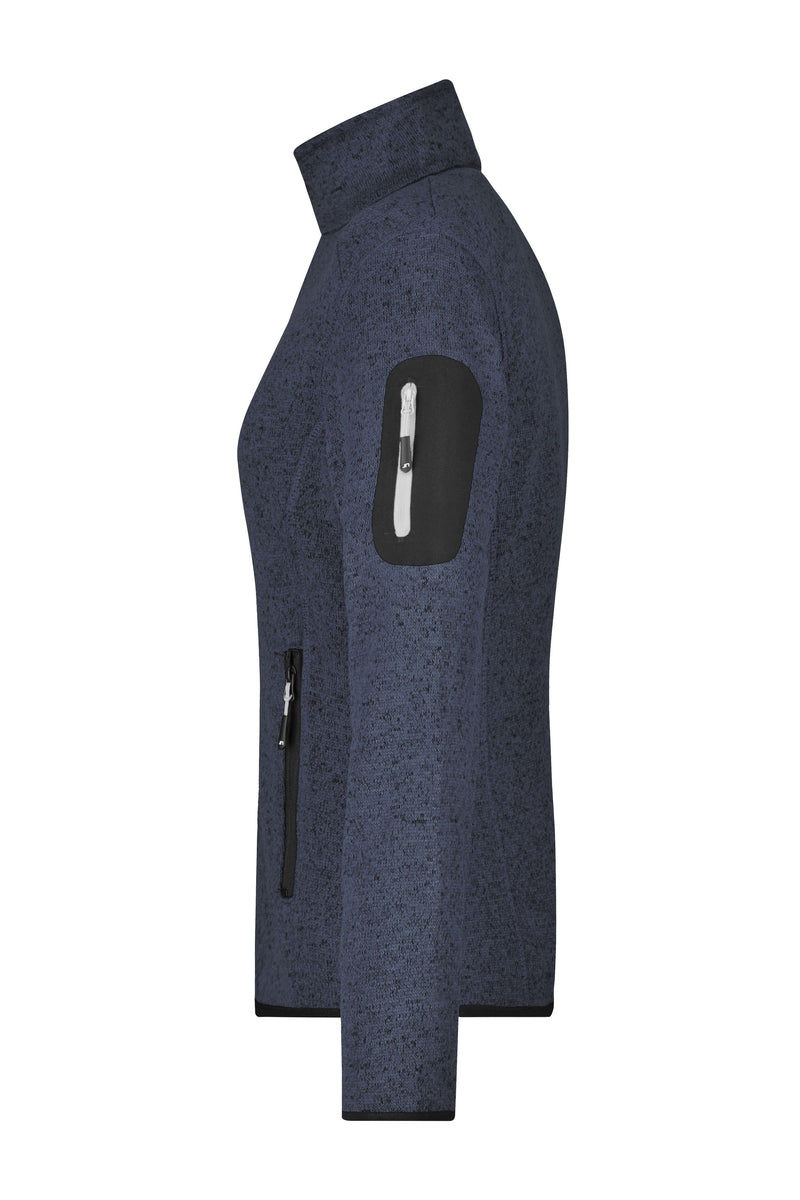 Laden Sie das Bild in Galerie -Viewer, Modische Strickfleece Jacke mit Stehkragen - JN761