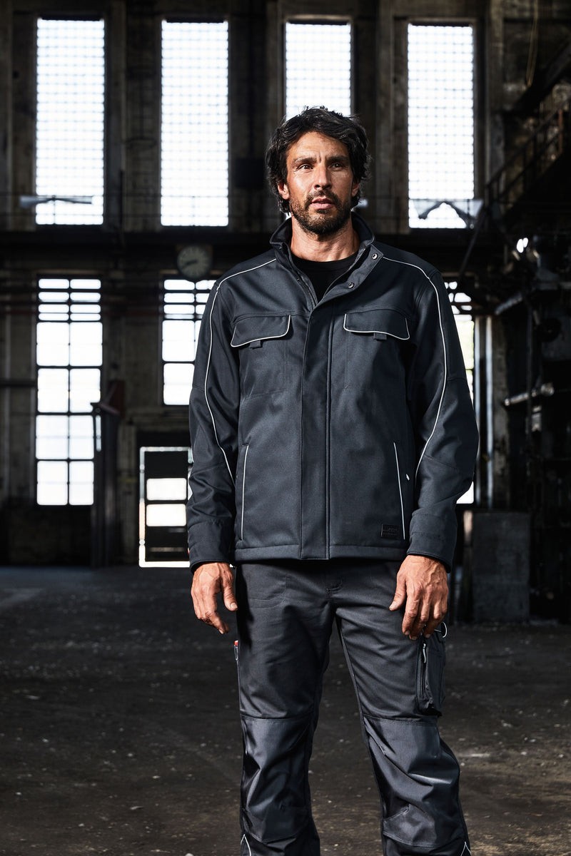 Laden Sie das Bild in Galerie -Viewer, Funktionelle Arbeitshose im cleanen Look mit hochwertigen Details - JN878